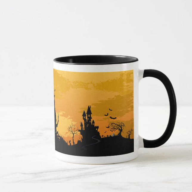 Halloween Orange Mug (Right)