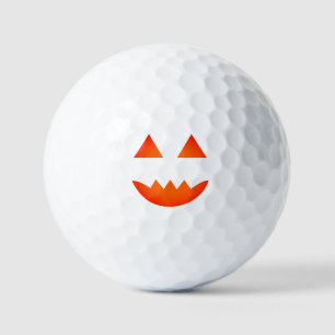 Halloween Orange Pumpkin Golf Balls