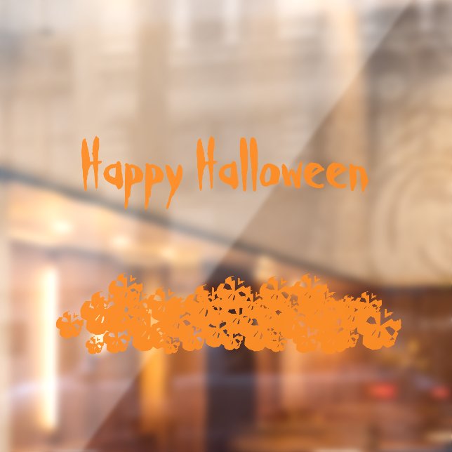 Halloween orange skulls pile custom text  (Sheet 2)