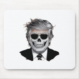 Halloween Orange Trump American Horror Party Costu Mouse Pad