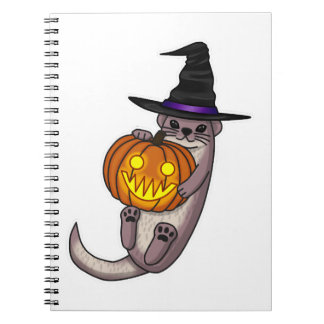 Halloween Otter Notebook