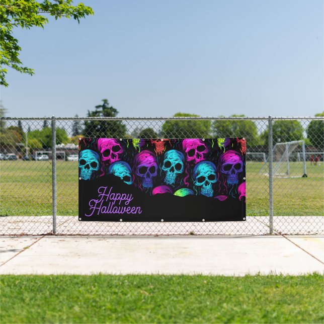 Halloween Outdoor Banner (Insitu)