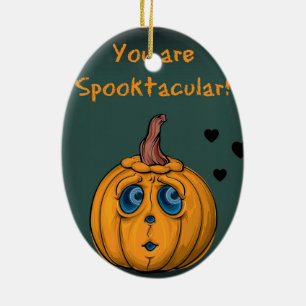 Halloween Oval Ornament