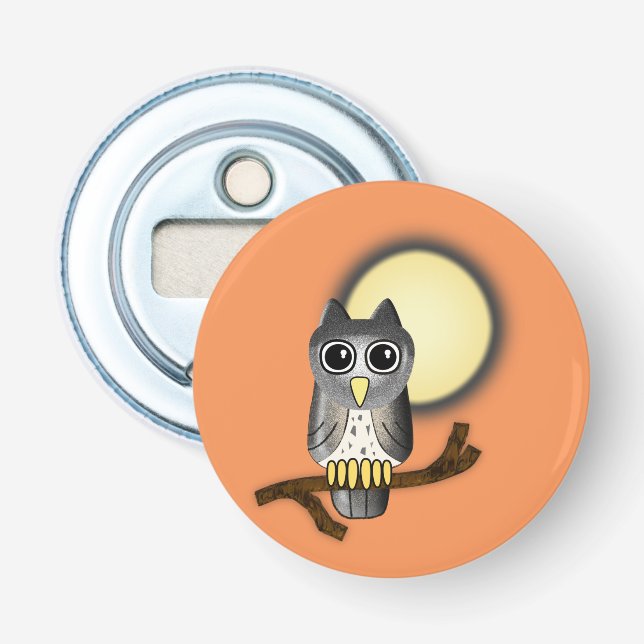 Halloween Owl Bottle Opener (Front)