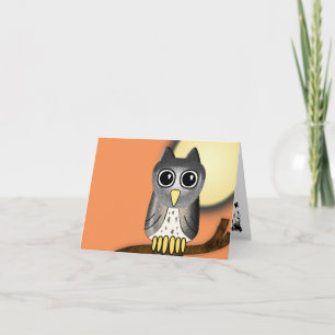 Halloween Owl Card