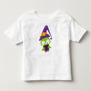 Halloween Owl, Cute Owl, Green Owl, Witch Hat Toddler T-Shirt
