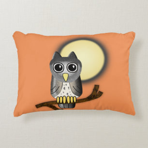 Halloween Owl Decorative Cushion