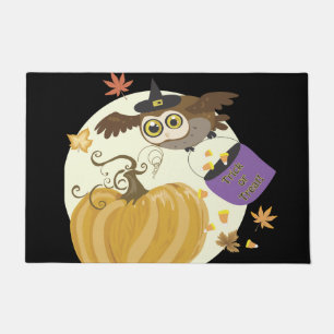 Halloween Owl Doormat