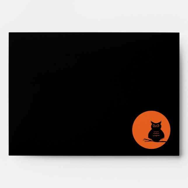 Halloween Owl Envelopes (Front)