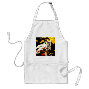Hallowe'en Owl Standard Apron