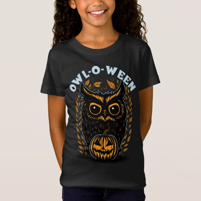 Halloween Owl T-Shirt (Front)
