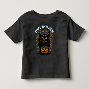 Halloween Owl Toddler T-Shirt