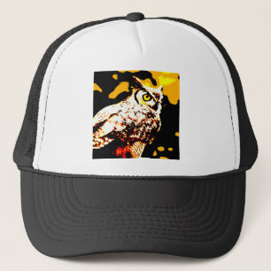 Hallowe'en Owl Trucker Hat