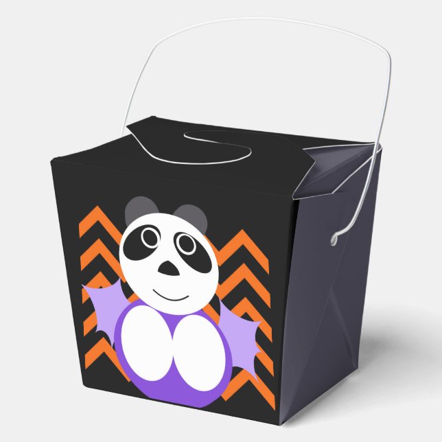 Halloween Panda Chinese box (Front)
