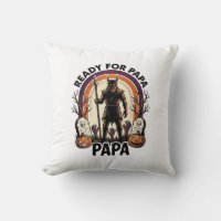 Halloween Papa Shirt Vintage Graveyard Sunset Desi