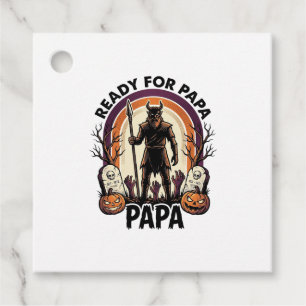 Halloween Papa Shirt Vintage Graveyard Sunset Desi Favour Tags