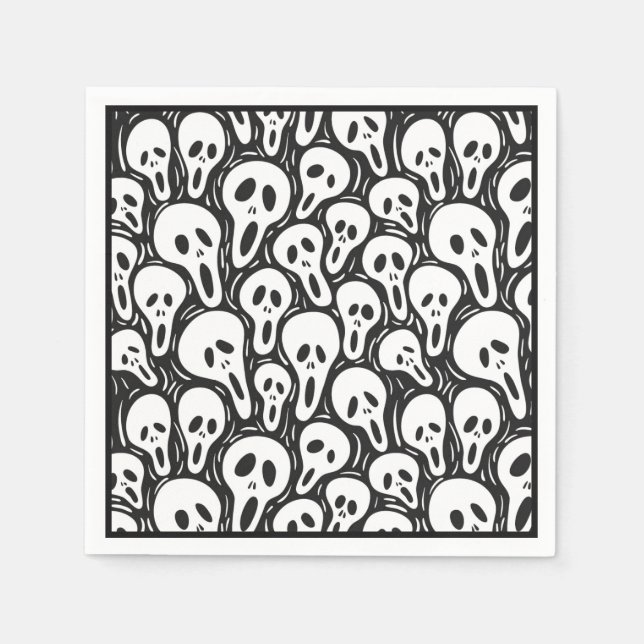 Halloween Paper Napkin (Front)