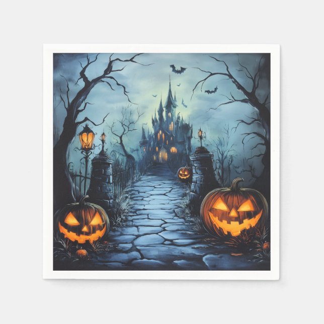 Halloween Paper  Napkin (Front)