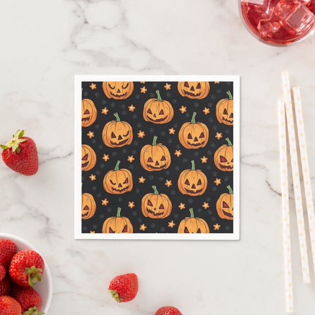 Halloween Paper Napkin (Insitu)