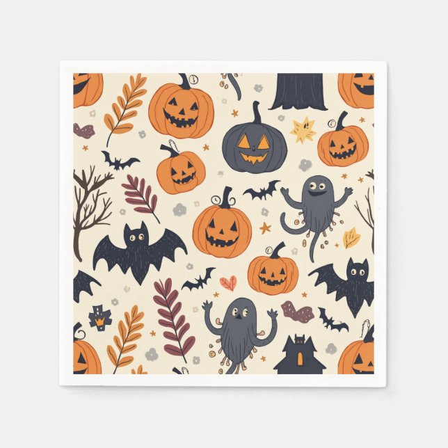 Halloween Paper Napkins (Front)