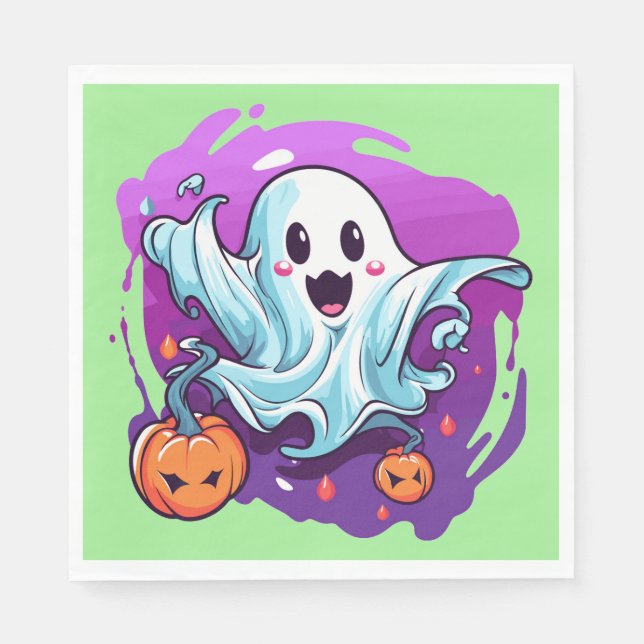 Halloween Paper Napkins (Front)