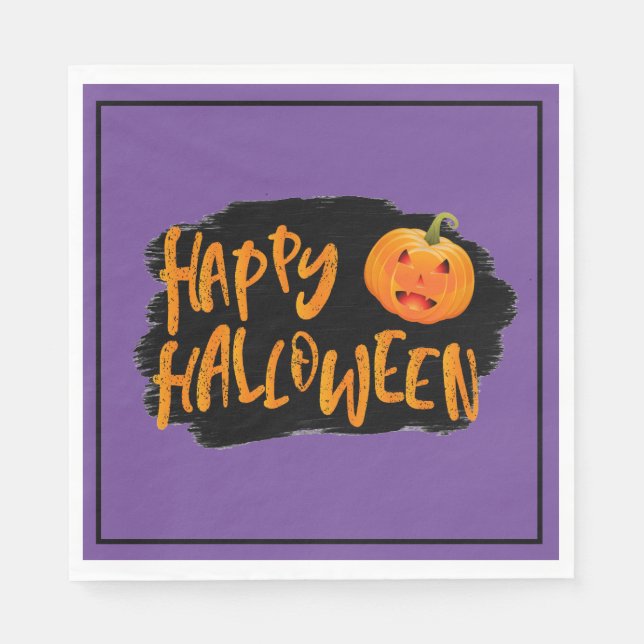 Halloween Paper Napkins (Front)