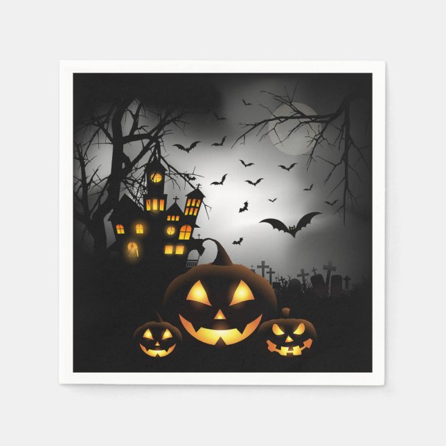 Halloween Paper Napkins (Front)