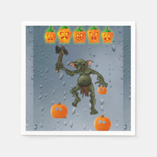 Halloween Paper Napkins, Goblin Napkin