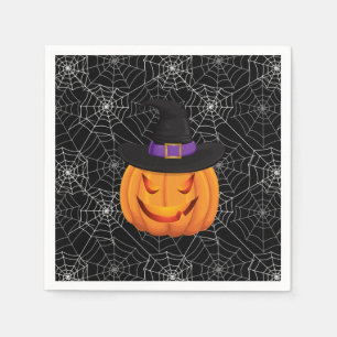 Halloween Paper Napkins-Pumpkin   Napkin