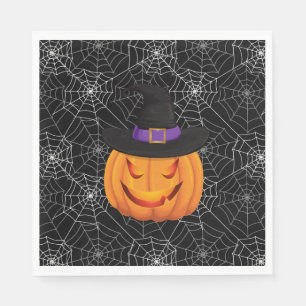 Halloween Paper Napkins-Pumpkin Napkin