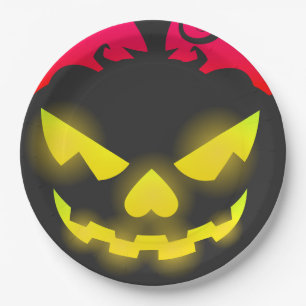 Halloween Paper Party Plate