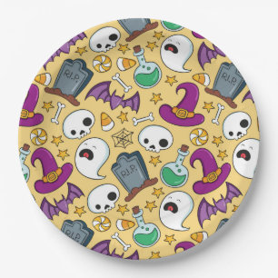 Halloween Paper Plate