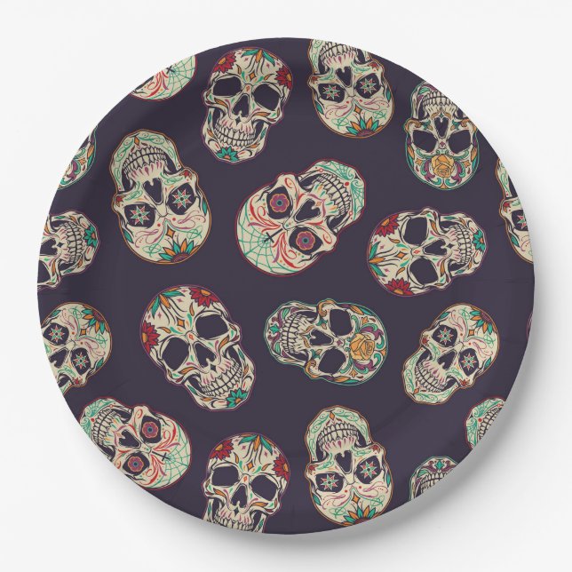 Halloween Paper Plate (Front)