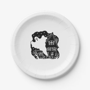 Halloween                                         paper plate