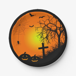 Halloween Paper Plate