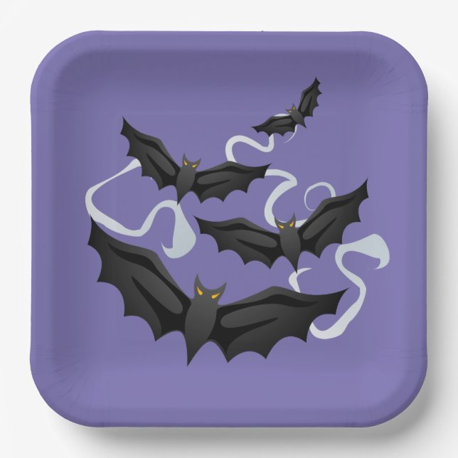 Halloween Paper Plate (Front)