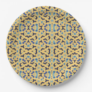Halloween paper plate