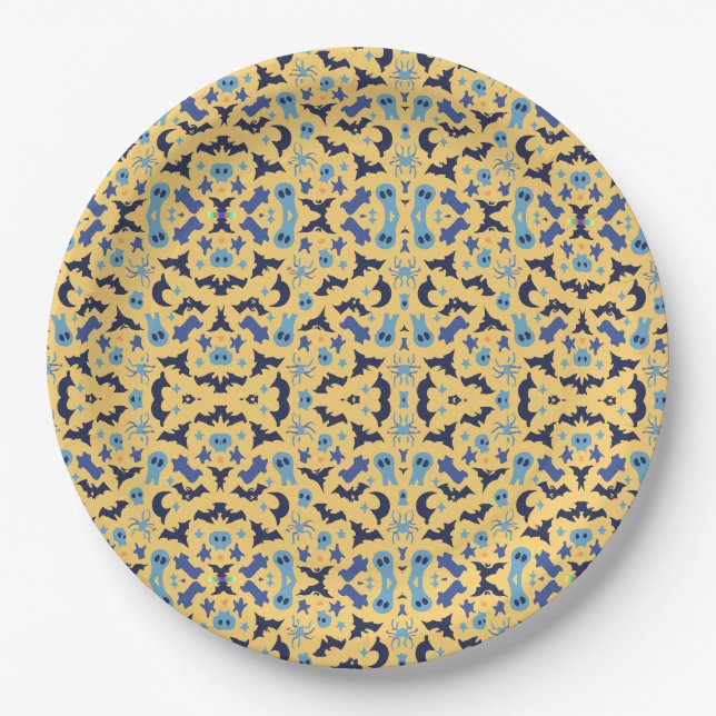 Halloween  paper plate (Front)