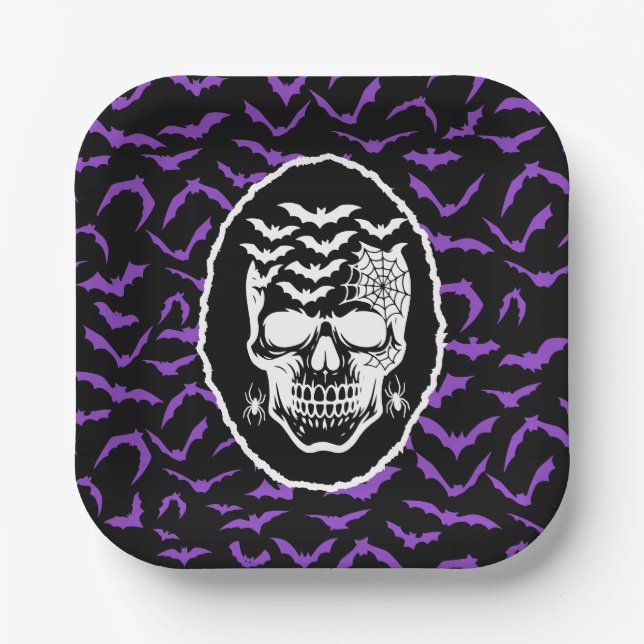 Halloween     paper plate (Front)