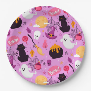 Halloween Paper Plate