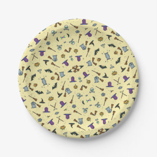 Halloween paper plate