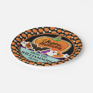 Halloween Paper Plate