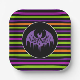 Halloween  paper plate