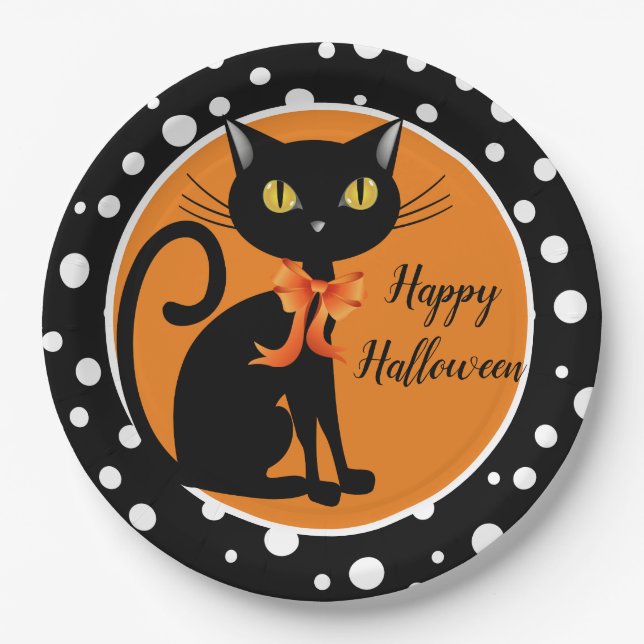 Halloween Paper Plates (Front)