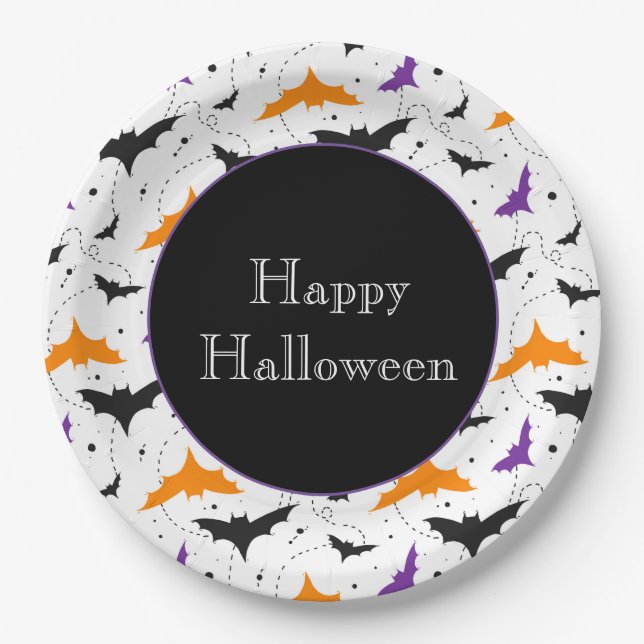 Halloween Paper Plates (Front)