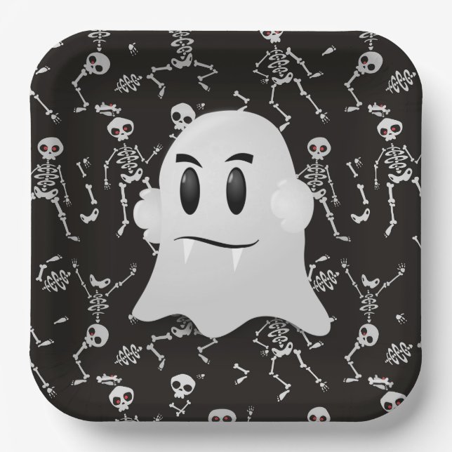 Halloween Paper Plates (Front)