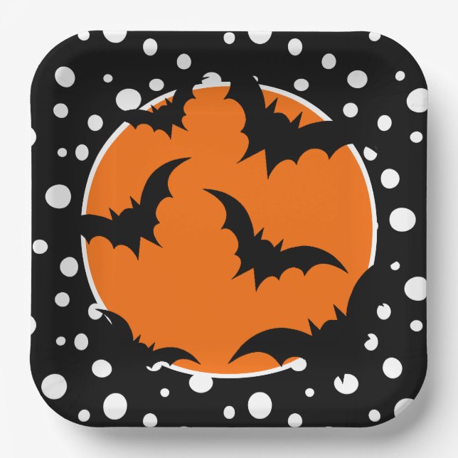 Halloween Paper Plates (Front)