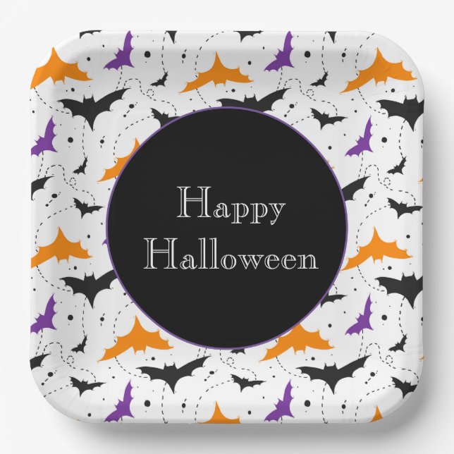 Halloween Paper Plates (Front)