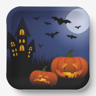 Halloween Paper Plates