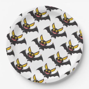 Halloween Paper Plates/Bats Plate